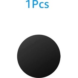 Resim GongtuShop Beyaz Stil Untoom Metal Plaka Manyetik Araç Telefonu Tutacağı Demir Levha Disk Etiketi Mıknatıs Cep Telefonu Tutacağı iPhone 12 Için Standı (Yurt Dışından) 