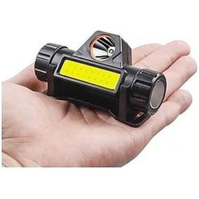 Resim Şarjlı Dayanıklı Balıkçı Kafa Lambası Watton Wt-056 Beyaz 