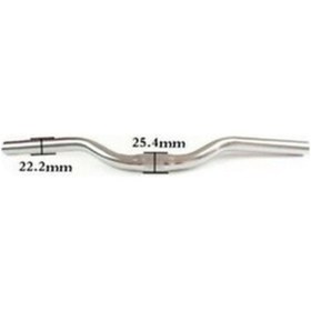 Resim Kaweı Bisiklet Gidon Boğazı Dikme Borusu Alüminyum 25.4 Mm Siyah 