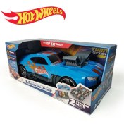 Resim Hot Wheels Race N' Haul 2'si 1 Arada Saklama Kutusu HWCC15 