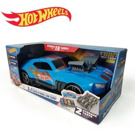 Resim Hot Wheels Race N' Haul 2'si 1 Arada Saklama Kutusu HWCC15 