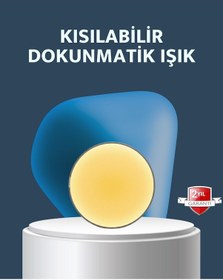 Resim Flzdgnkr Hareket Sensörlü Usb Şarjlı Led Gece Lambası Enerji Tasarruflu Metal 
