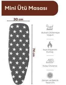 Resim Porsima Mini Ütü Masası Renkli 