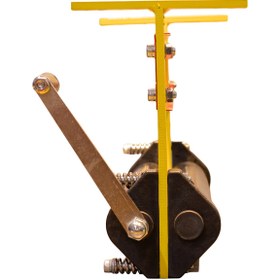 Resim Ravza Makina Rvz Profesyonel Karbon Elyaf Yataklı - Bilyeli - Rulmanlı Bez Sıkma Aparatı 