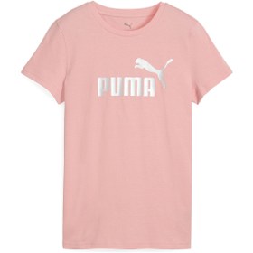Resim Puma 63153618 Metallic No. 1 Logo Tee Kadın Spor Tişört 