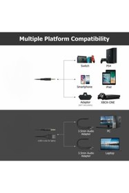 Resim Onikuma Siyah Telefon Uyumlu Oyuncu Kulaklığı 