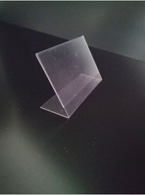 Resim Global Türk 50 Ad Etiketlik isimlik Kartvizitlik 6x9 cm Plastik Kağıt Tutucu Stand Ürün Fiyat Etiketliği Ayaklı 
