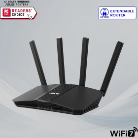 Resim Braventa Collection RT-BE58U Wifi7 BE3600 Wifi7 Dual-Band Gigabit Extendable Router 