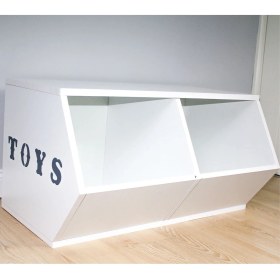 Resim Carniella Bebek - Çocuk Odası Çok Amaçlı Bölmeli Oyuncak Dolabı 