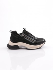 Resim Dgn 30164 Kadin Bağcikli Fermuarli Spor Ayakkabı 