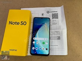 Resim Realme Note 50 İkinci El TR | 128 GB 4 GB | Siyah 