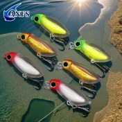 Resim 2 Adet Mini Balık Yemi Yapay Böcek Minnow Wobblers Kalem Olta Yemleri Balıkçılık Malzemesi 
