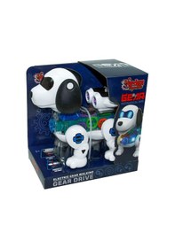 Resim Işıklı Müzikli Ve Hareketli Robot Köpek Beyaz Renkli - Mavi Su Dünyası 