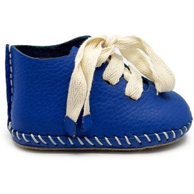 Resim Torun Kids Hakiki Deri İlk Adım El Saraçlı Bebek Patik Bebek Panduf Çocuk Ayakkabısı 