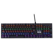Resim Torima TK-05 Kablolu Mekanik Blue Switch Rgb Işıklı Gaming Klavye Siyah 