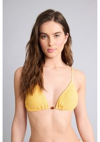Resim Defacto Regular Fit Bürümcük Bikini Üstü-fall İn Love E0205ax25smyl106 Sarı 