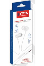 Resim MTL Asus ROG Phone 8 Uyumlu Mikrofonlu Stereo Kablolu Kulaklık MT271 