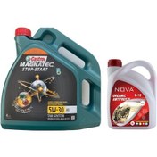 Resim Castrol Magnatec A5 5W-30 Tam Sentetik Motor Yağı 4 L + K.Antifriz 3 L 