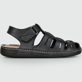 Resim Apella M0307 M Siyah Erkek Sandalet Siyah 