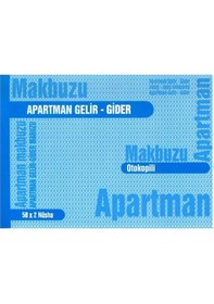 Resim Apartman Makbuzu Otokopili 2-50 Gürmat Apartman Gelir Gider Makbu N11.590 