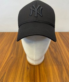 Resim Ny Yankees Nakışlı Fileli Yazlık Beyzbol Cap Şapka Siyah - Siyah 
