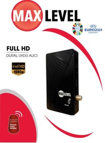 Resim MAX LEVEL Maxlevel Hd Uydu Alıcı Tgks'li Mpeg4 Hd Tak Kullan Bluetooth Kumandalı 