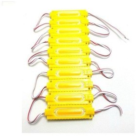 Resim Ledwell Cob Ledli Mercekli Modül Led Sarı - 20Adet 