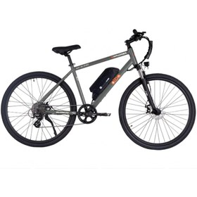 Resim Alba Explorer Premium Elektrikli Şehir Bisikleti Haki Yeşil 