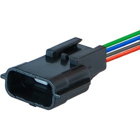 Resim Yazaki Far Motor Soketi Dişi 4 Pin Kablolu 