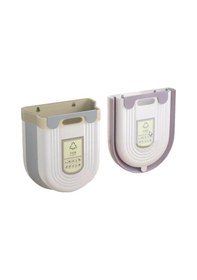 Resim Katlanabilir Körüklü Ev Ofis İşyeri Mutfak Tezgah Altı Dolap İçi Çöp Kovası Kutusu Çok Renkli 