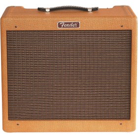 Resim Fender Blues Junior Elektro Gitar Amfisi - Lacquered Tweed 