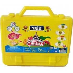 Resim Trix Eğlence Çantası Oyun Hamuru Seti T-550 