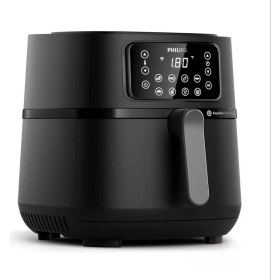 Resim 7.2 Litre Büyük Kapasiteli Elektrikli Hızlı Pişirici Siyah 