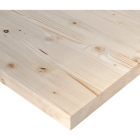 Resim ECS Ahşap Ladin Masif Panel Plaka Tabaka 