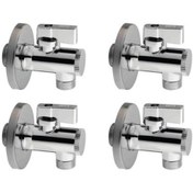 Resim Gpd Fkm01 Filtreli Ara Musluk 4'lü Set Krom 