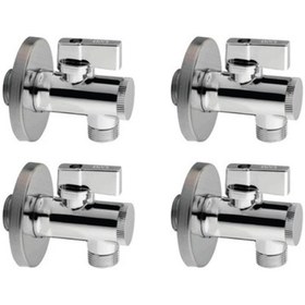 Resim Gpd Fkm01 Filtreli Ara Musluk 4'lü Set Krom 