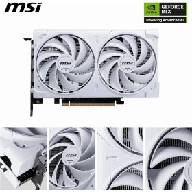 Resim Delixa Msı VGA Geforce Rtx 5060 8g Ventus 2x Oc Whıte RTX5060 8gb Gddr7 128B DX12 Pcıe 5.0 X16 (3xdp 1xhdmı 