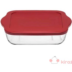 Resim Paşabahçe Borcam Plastik Kapaklı Tepsi 2000 cc 