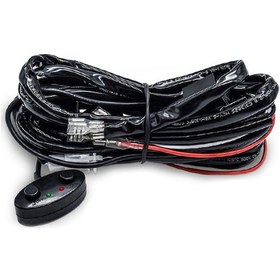 Resim Hombey Siyah 480w Suv Elektrik Kablolu Seti, 2 Bağlantı, 3 Şarj Pimi, Iç Mekan Anahtarı, Işık Mod Değiştirme Ve Hafıza Özelliği 