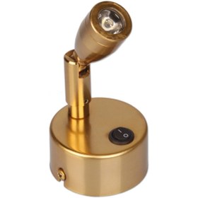 Resim Fivorno Aydınlatma Bal Renk Led Yatak Başı Kitap Okuma Işığı Kaplamalı 