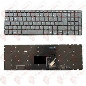 Resim Lenovo Uyumlu Ideapad 320-17Ast, 80Xw Klavye Tuş Takımı Q Tr Gri Renk Tu 