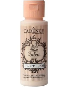 Resim Cadence Sytle Matt Kumaş Boyası 59 ML F-610 Pastel Pembe 
