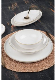 Resim Acar Crystal 6 Kişilik 27 Parça Yemek Takımı 