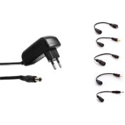 Resim S-Link SLX-52A 5-9-12 Volt - 2 Amper Çok Uçlu Telefon Tablet PC Akü Akıllı Şarj Adaptörü 