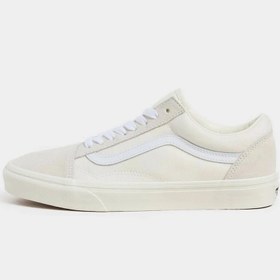 Resim Vans VN000D5NWHT1-Old Skool Beyaz Deri Kadın Lifestyle Ayakkabı 
