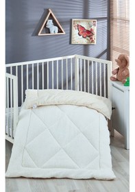 Resim Komfort Home Kuzu Tüyü Welsoft/ Pamuklu Silikon Bebek Yorganı 