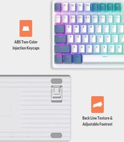 Resim 9 Full Rgb Aydınlatma Modlu %100 Kablolu Gerçek Mekanik Klavye Oy 