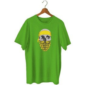 Resim Bluu Arphax Sporcu T-Shirt Bisiklet Yaka (528819162) Fıstık Yeşili 