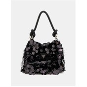 Resim Guess Kadın Siyah Holiday Shine El Saplı Portföy Çanta Siyah 