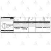 Resim TIK 1S750200-STD Piston Takım Vitara 1.6L 16V 89-99 75.00Mm G16B Std 
